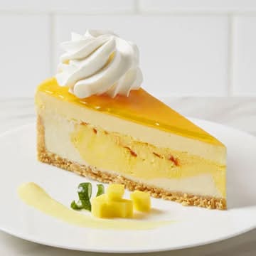 Mango Key Lime Cheesecake 芒果青檸芝士蛋糕
